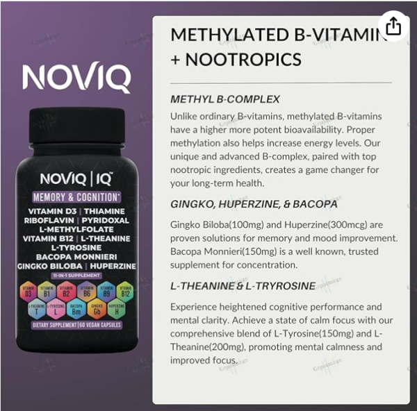 NOVIQ 11-in-1 Nootropic Supplement - Image 2